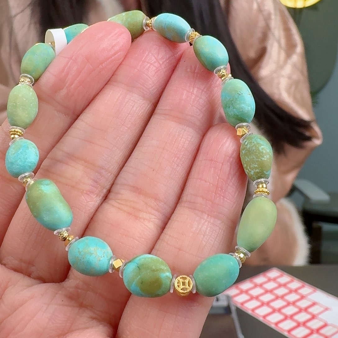 绿松石珠宝奇石未镶嵌