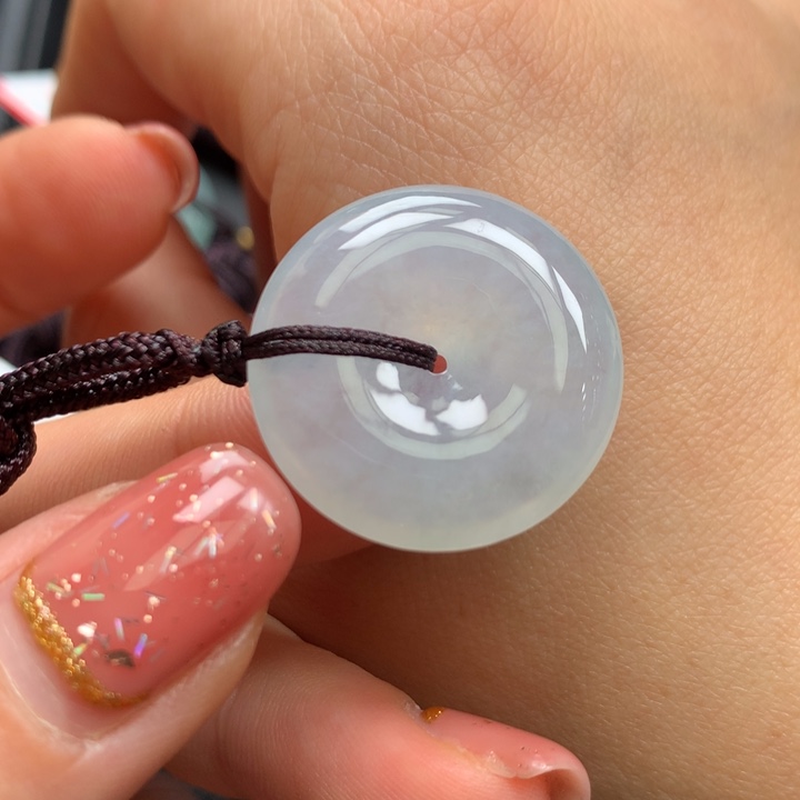 翡翠颈饰未镶嵌翡翠饰品24.5-5.9