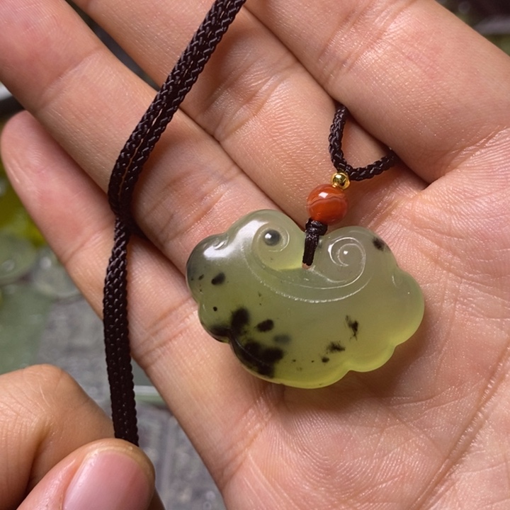 岫玉天然岫玉颈饰未镶嵌