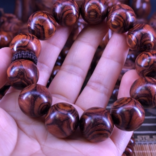 金***桃手串/手链黄花梨/降香黄檀