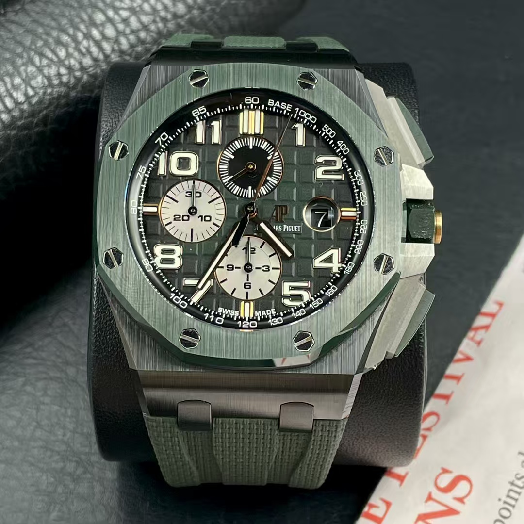 99新 Audemars Piguet/爱彼 劳大/爱彼26405ce/20年全套/6141