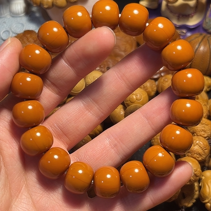 橄榄核手串/手链猴头1.6老邢微瑕