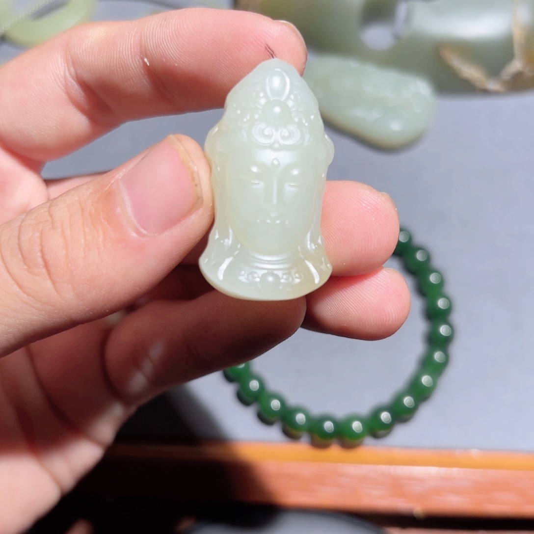 和田玉手链未镶嵌