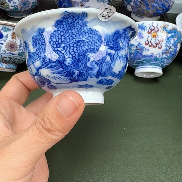 沙沙手工手绘茶具139