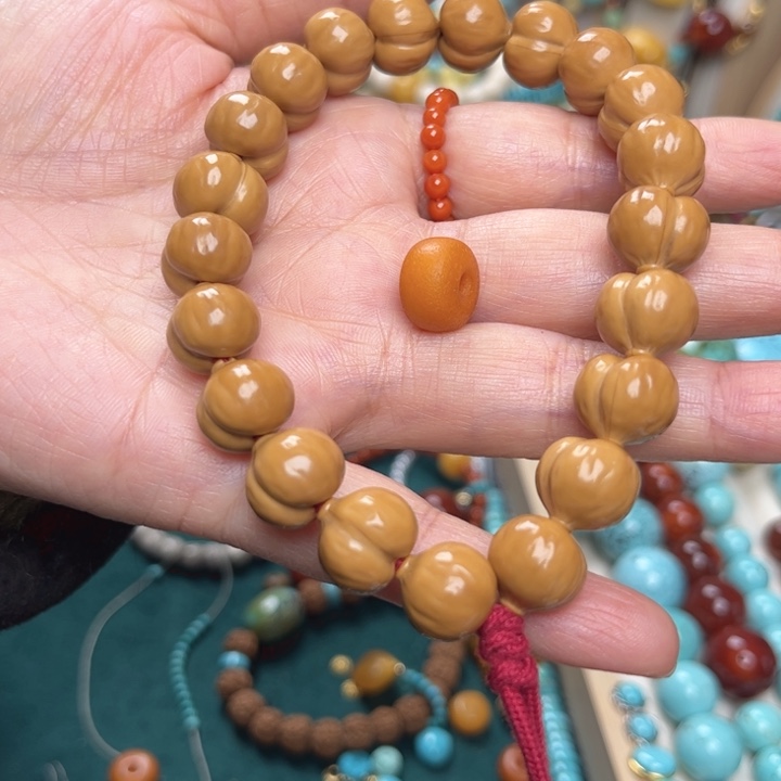 猴头核桃手串你的心