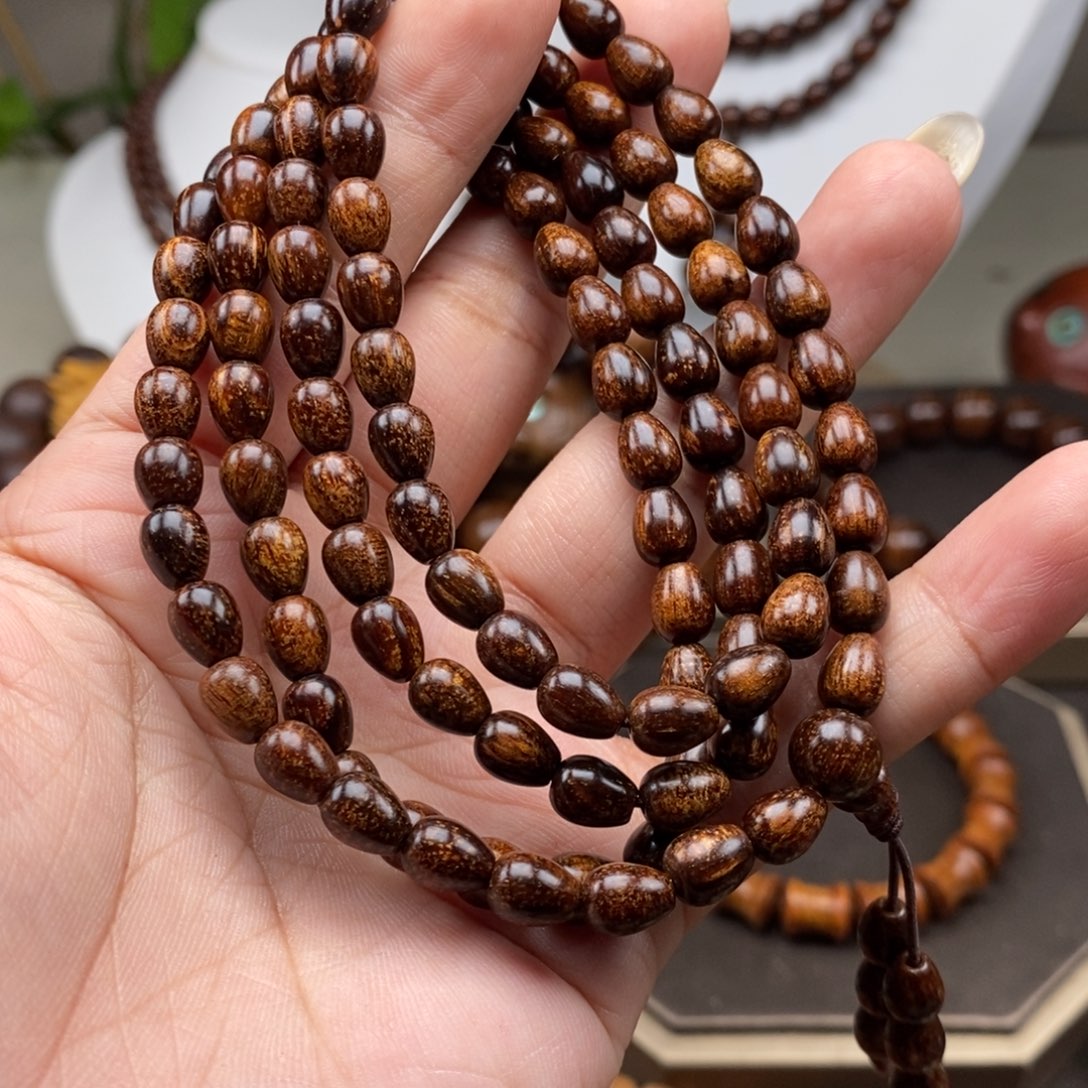 贡木手串/手链贡木8×8水滴珠