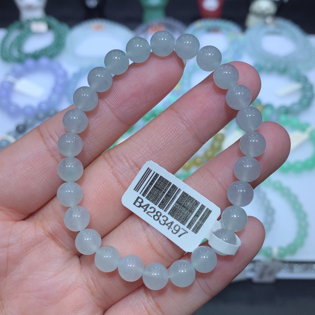 翡翠未镶嵌手串天然