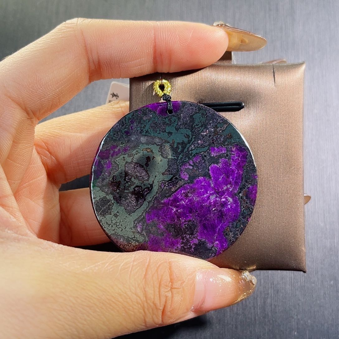 苏纪石（舒俱来）圆牌未镶嵌