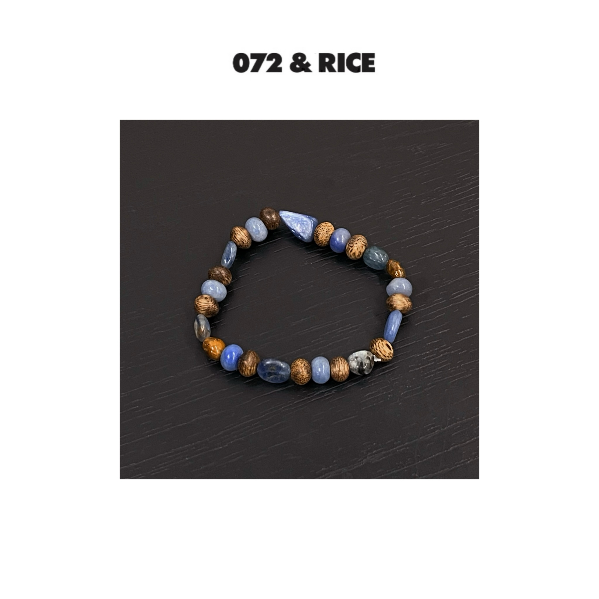非金属木质手链  072 & RICE【檀香石】气质百搭手链 FD0201 FF11