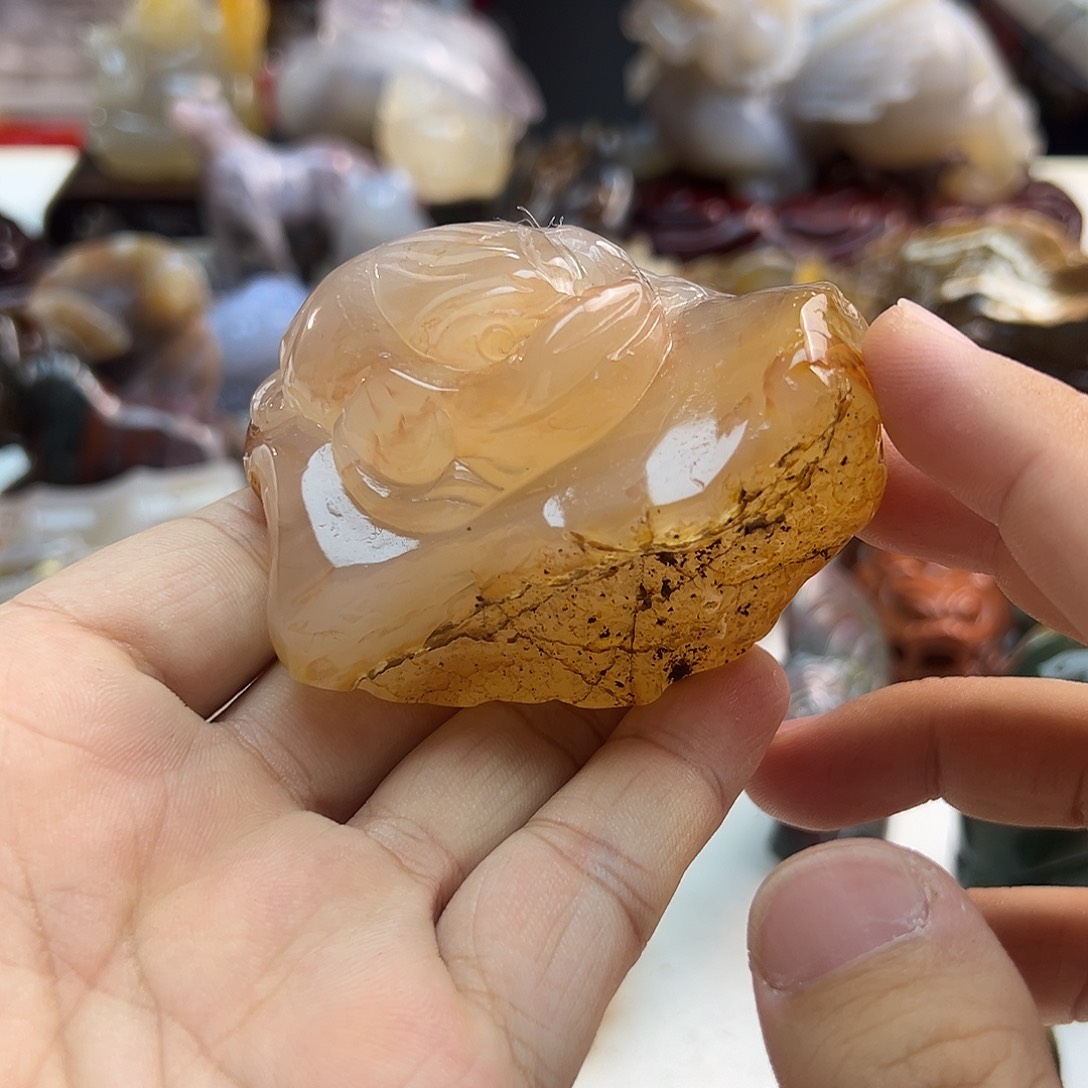 玛瑙/玉髓未镶嵌颈饰