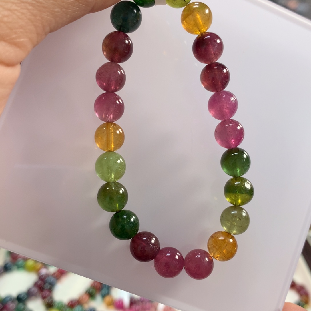 手链未镶嵌碧玺8.7左右