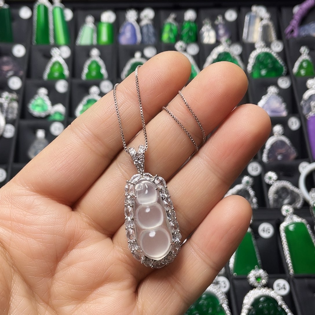 玛瑙/玉髓合金颈饰