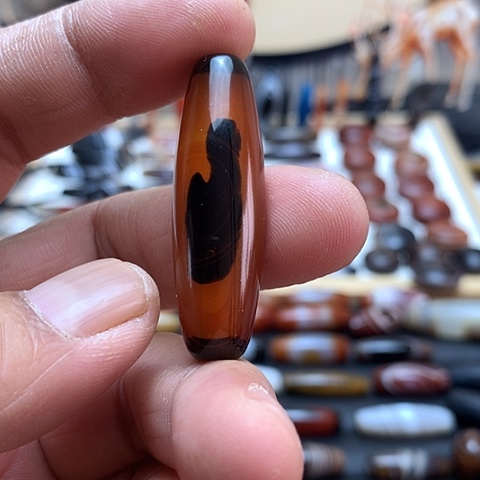 玛瑙/玉髓颈饰合金