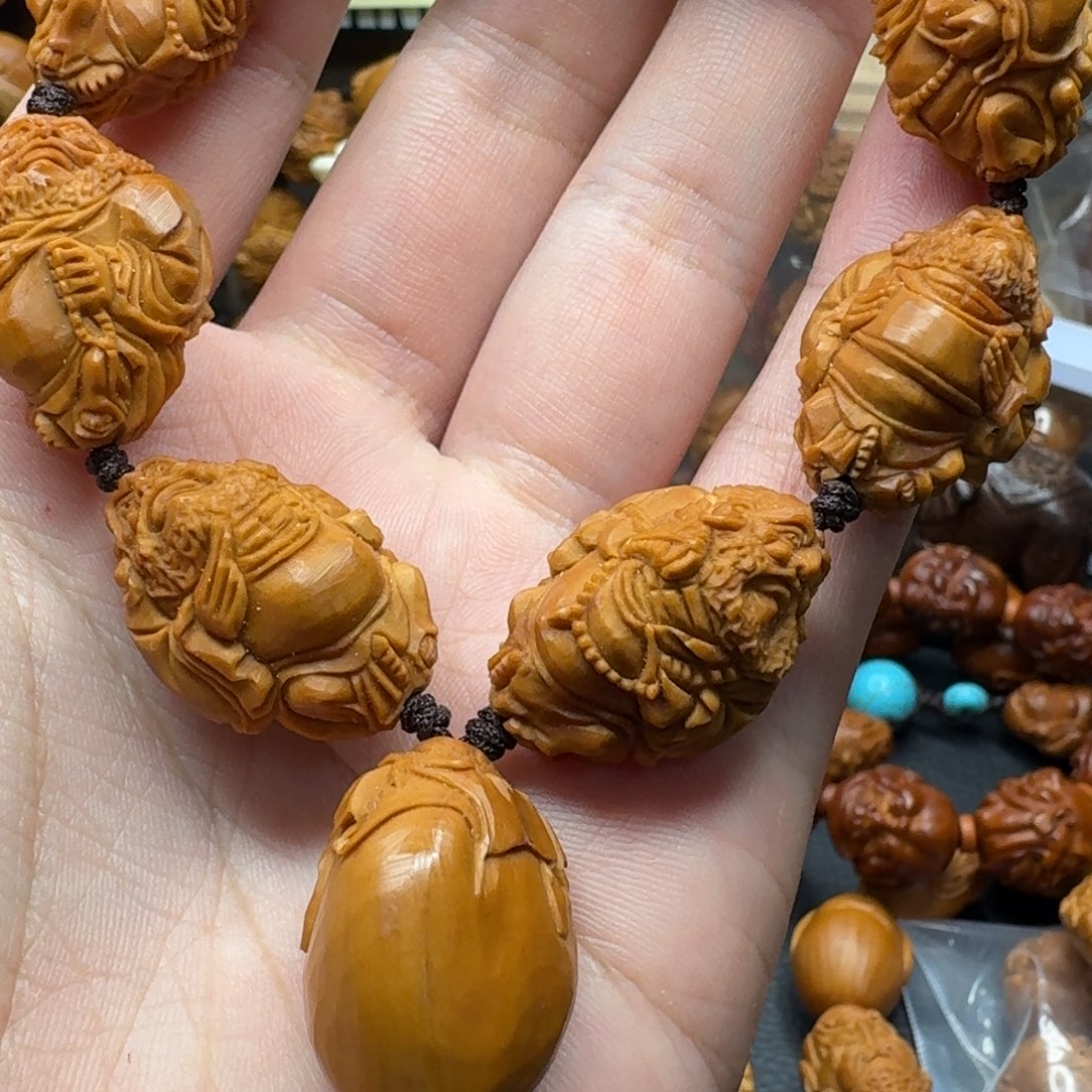 手串/手链橄榄核达摩