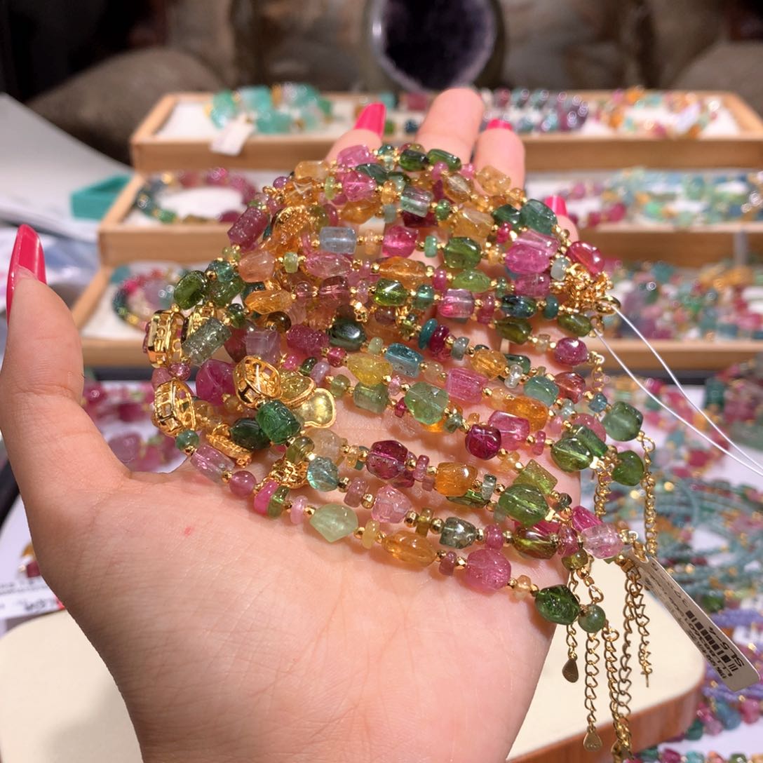 未镶嵌多样性发货其一碧玺