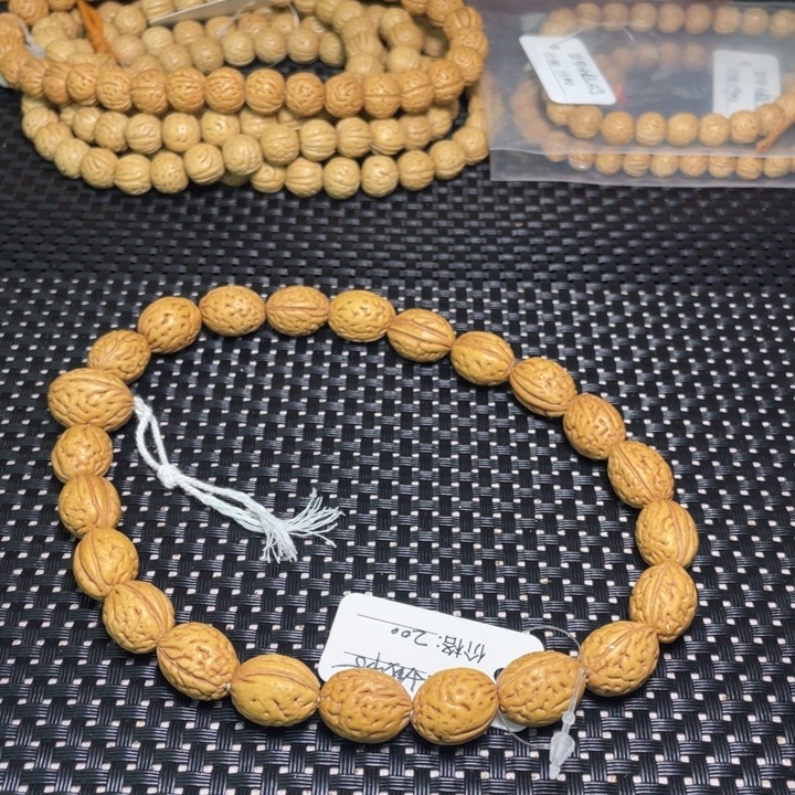 桃木文玩桃核手串