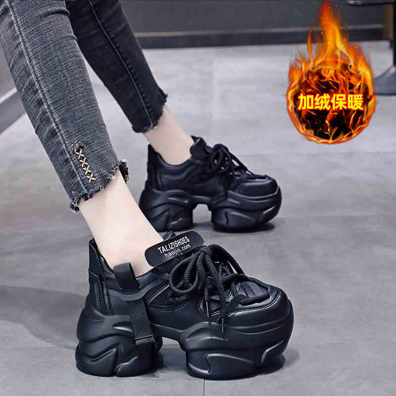 轻便老爹鞋女2025秋季新款爆款厚底潮牌百搭休闲增高小个子运动鞋