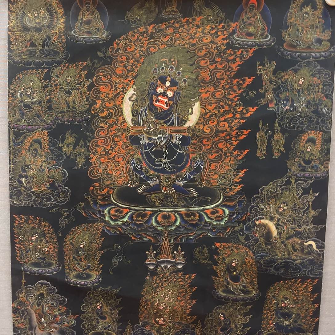 卷轴画唐卡精品展览