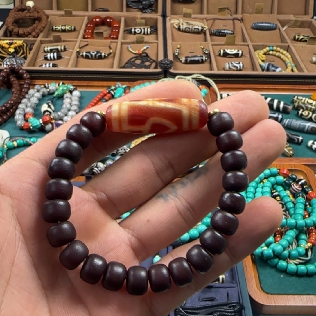 玛瑙/玉髓合金手链