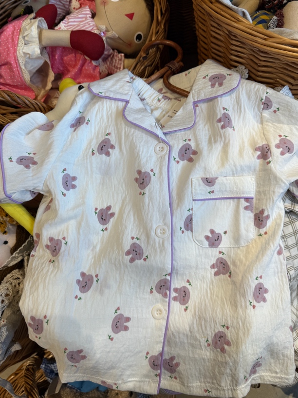 老莫推荐非常好看紫色兔子衣服（身高+10拍）