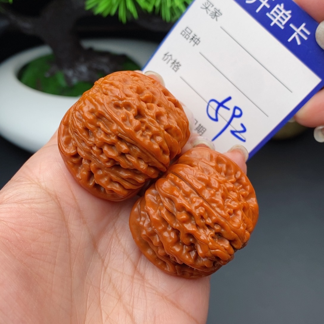 文玩核桃把件40四座楼592