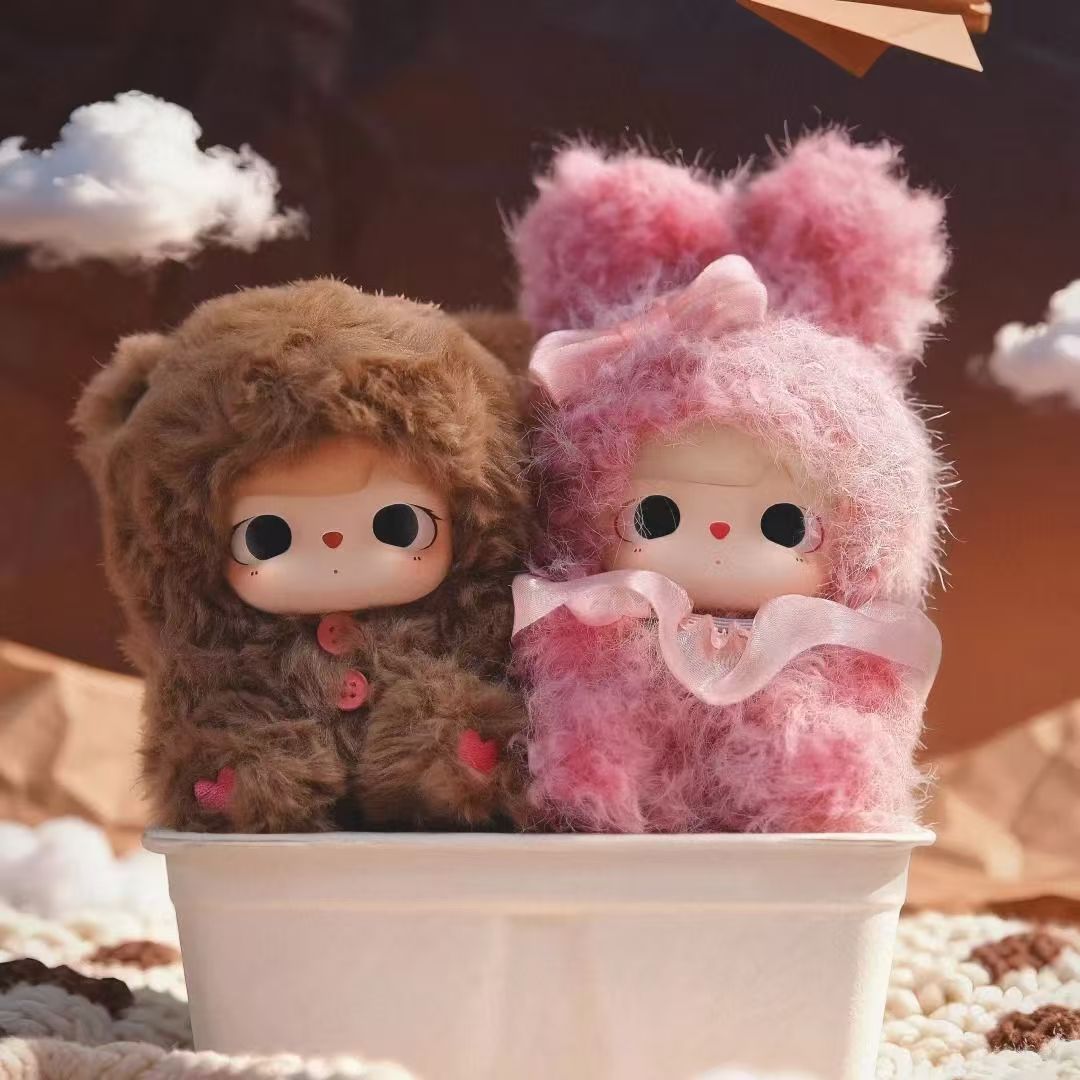 【diy拆盒】TUTUBEAR兔兔熊心动N次方毛绒盲盒新款潮流公仔玩偶挂件