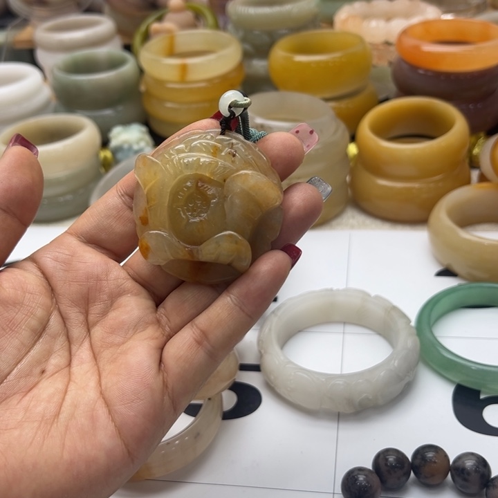 石英岩玉合金手镯