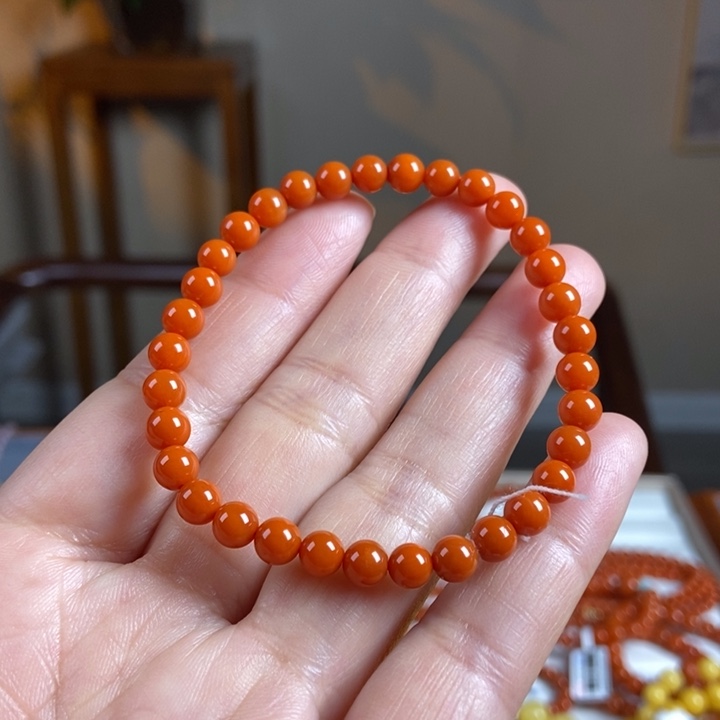 南红玛瑙手链未镶嵌南红5