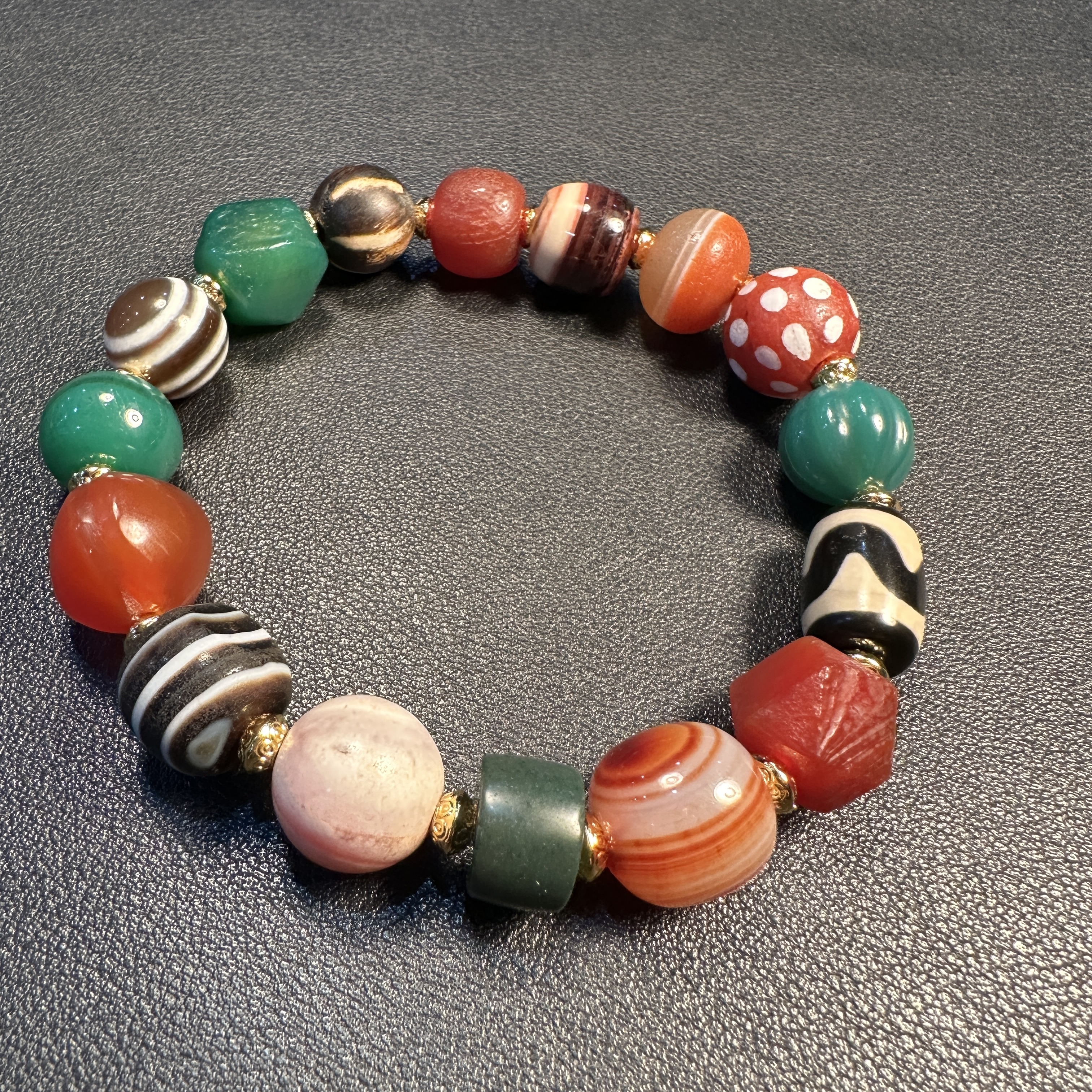  19世纪多宝玛瑙 手串 333-864