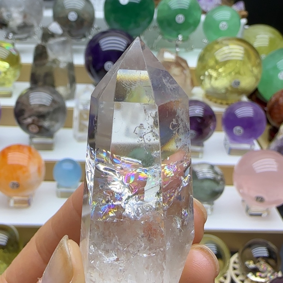 水晶未镶嵌珠宝半成品