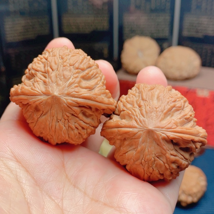 文玩核桃吊坠42全品磨盘