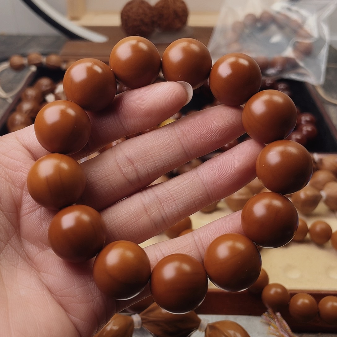 橄榄核手串/手链18+尺寸百年老树铁核全品