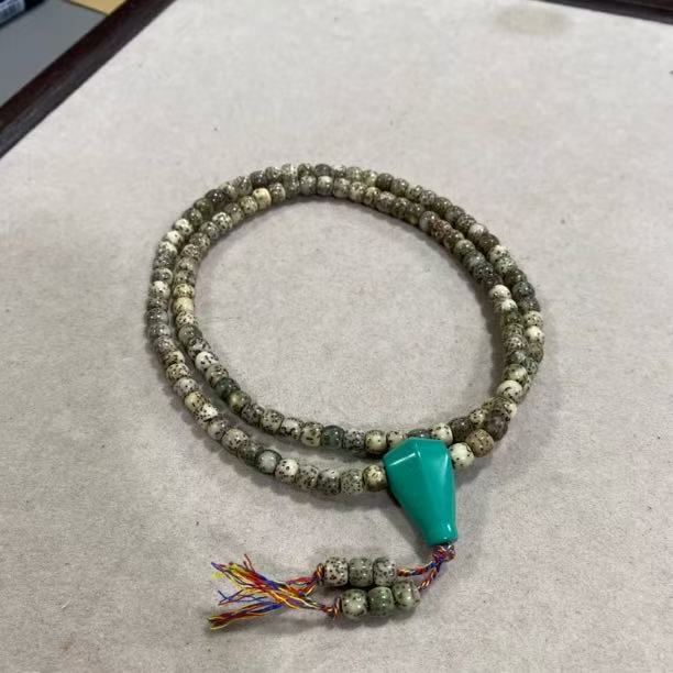 K2 【绿幽灵】星月菩提看0.6小尺寸多圈手串