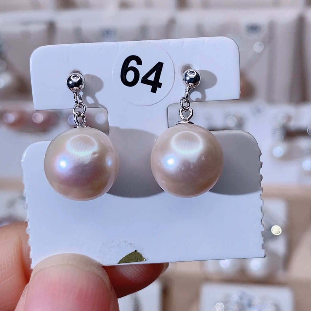 颈饰银S925镶嵌淡水珍珠