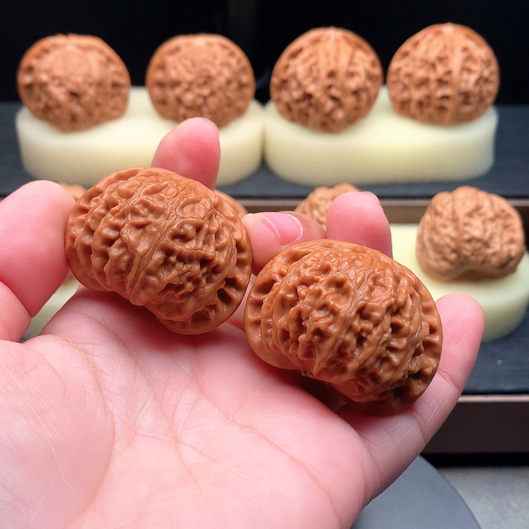 文玩核桃吊坠466号宫灯40