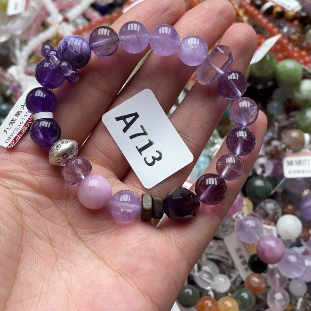 未镶嵌手链水晶手串