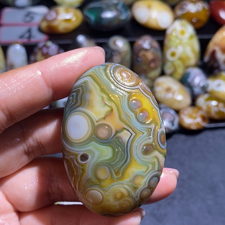 玛瑙/玉髓未镶嵌吊坠(不含链)8