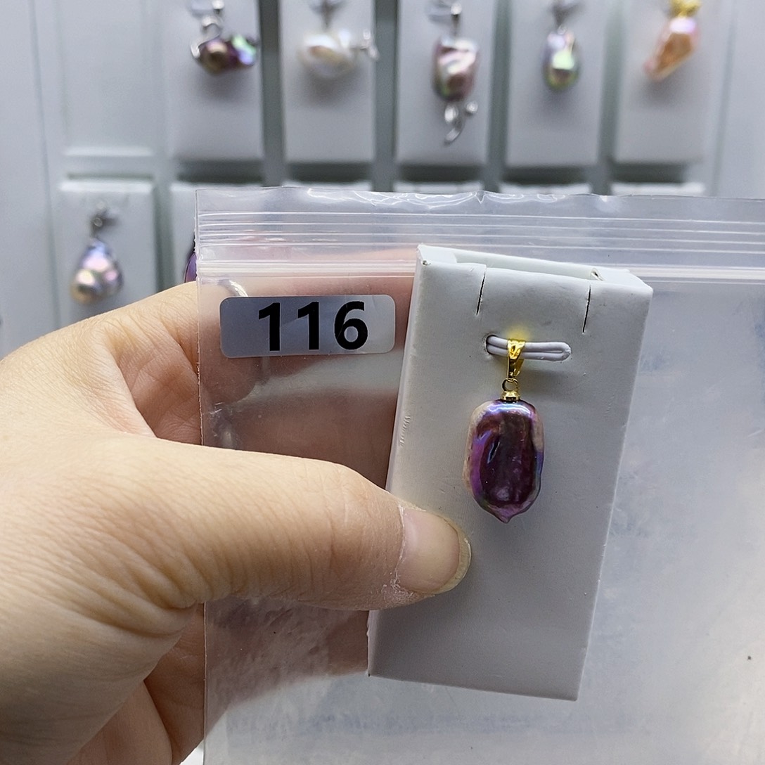 颈饰合金淡水珍珠