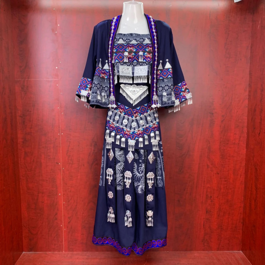 【直播间改价链接】民族服装长袖套装网红舞蹈服表演服中国传统