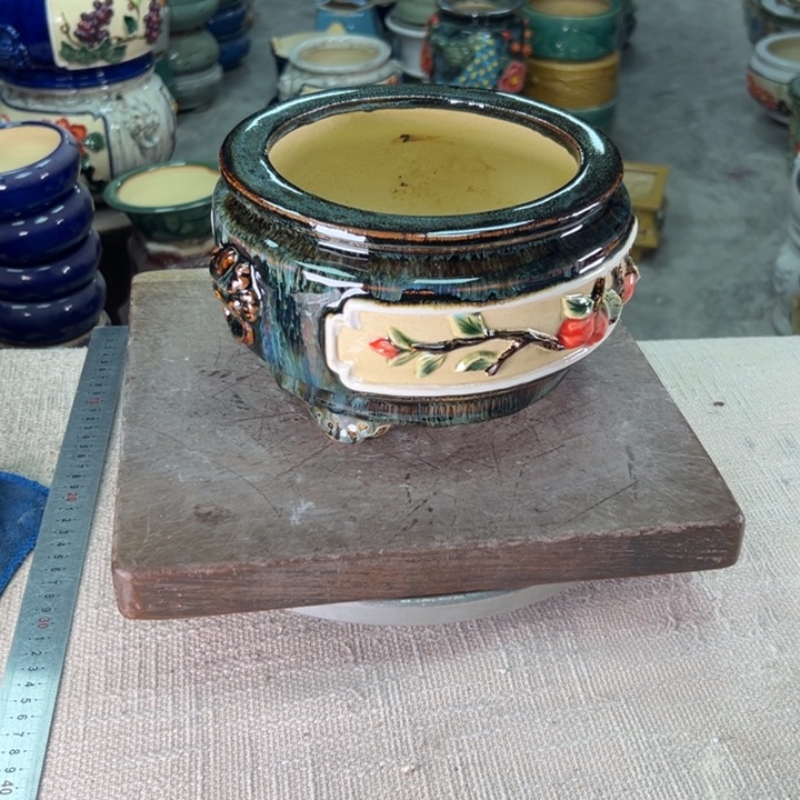 泳坤堂石湾盆陶瓷