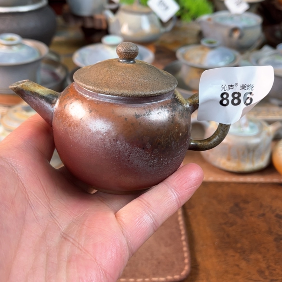 【闪购商品】沁庐柴窑古法柴烧手工茶具