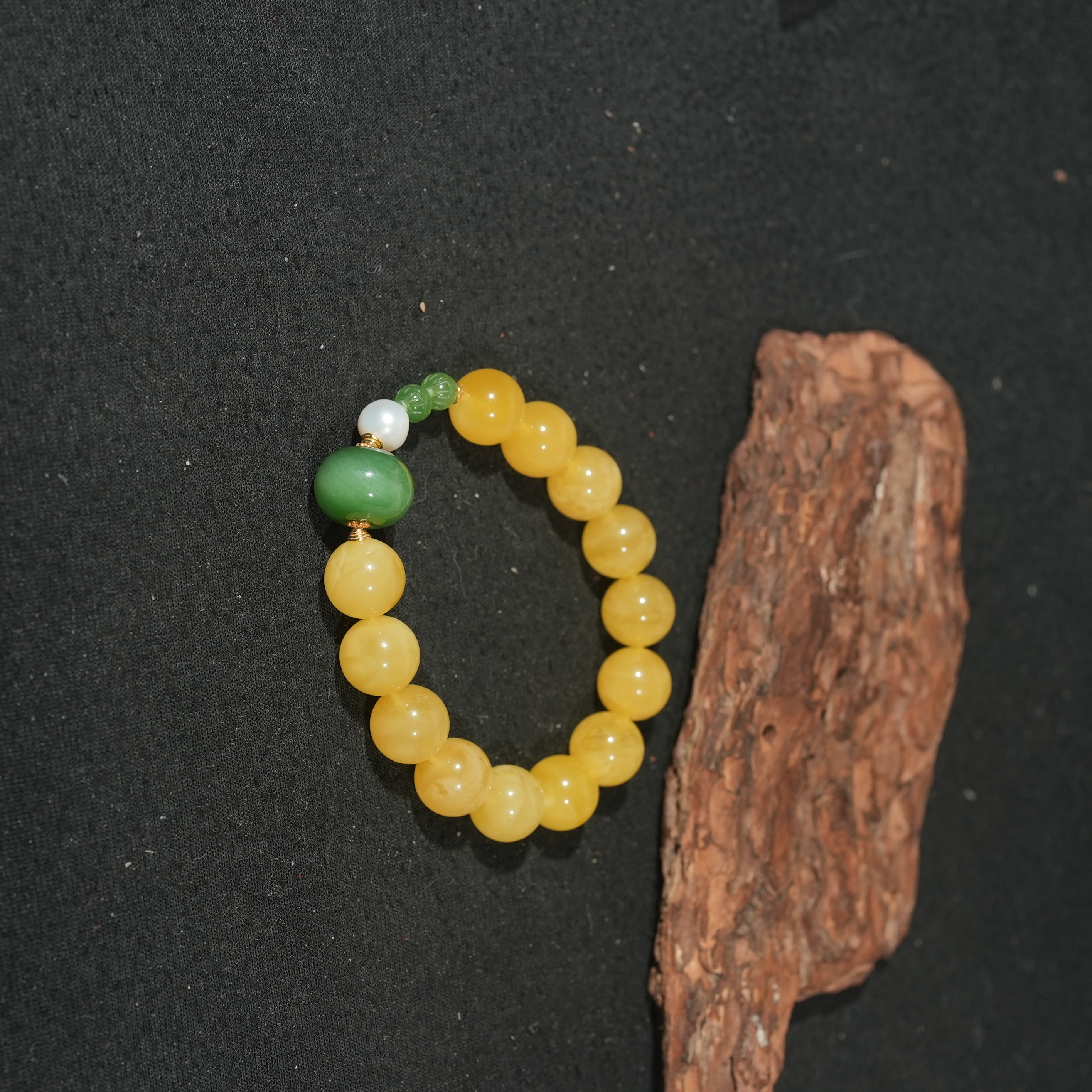 12.3香港王老板-琥珀蜜蜡手串7d332