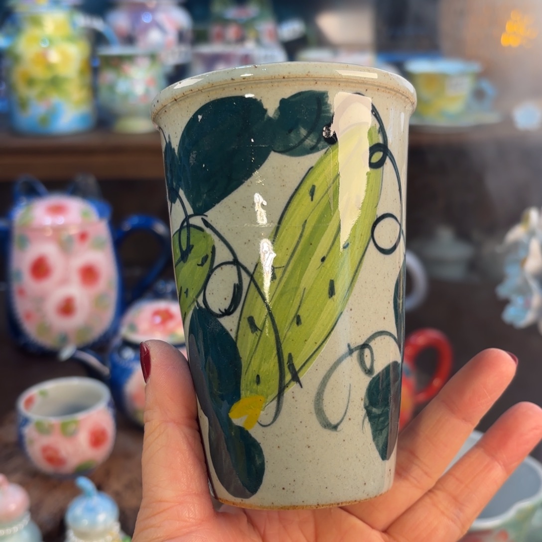 景德镇手绘高温釉下彩陶瓷茶具
