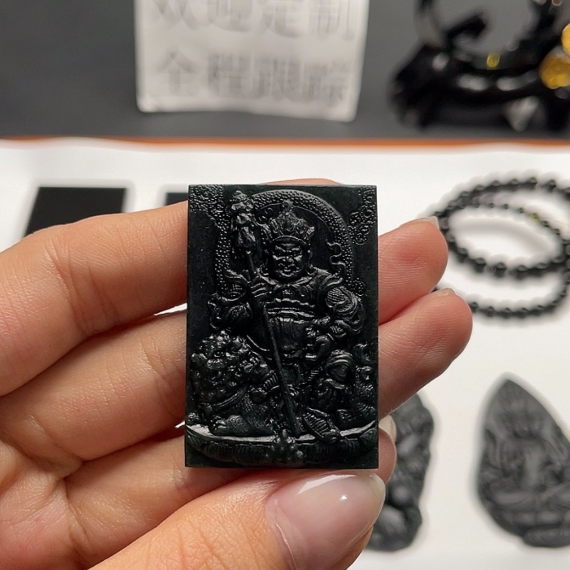 【闪购商品】定制翡翠未镶嵌墨翠