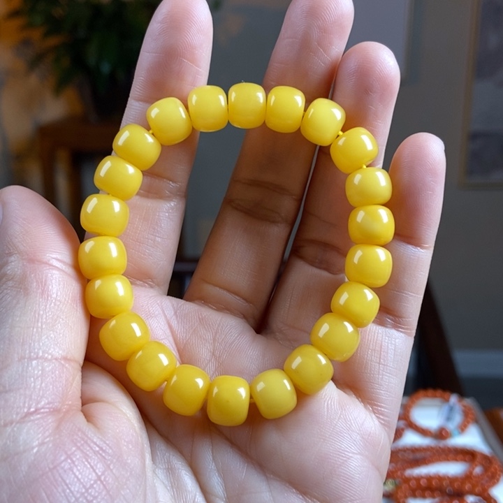 琥珀手链未镶嵌蜜蜡手串9
