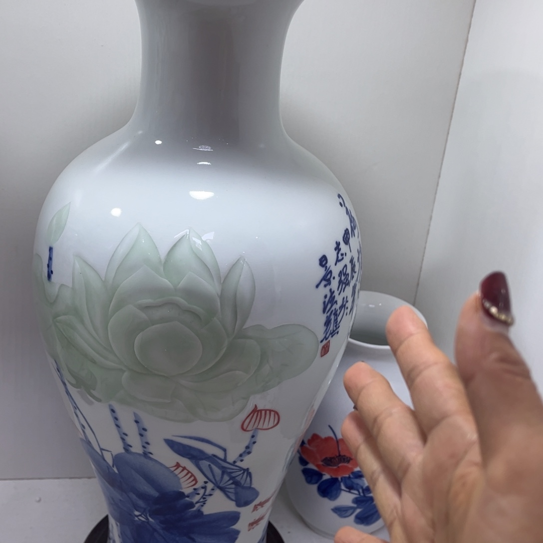 景德镇陶瓷花瓶摆件