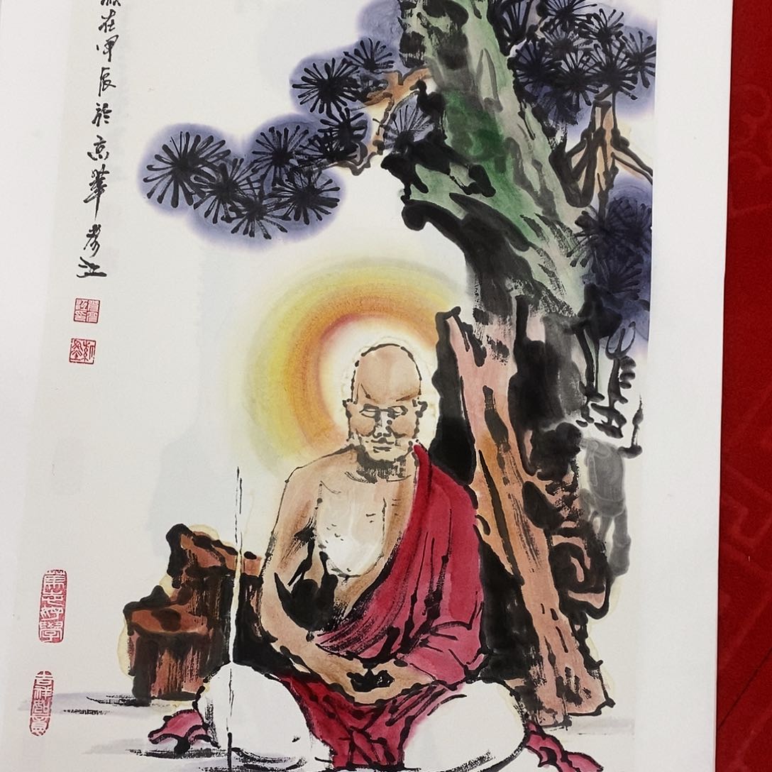 国画红血丝在这里就很美