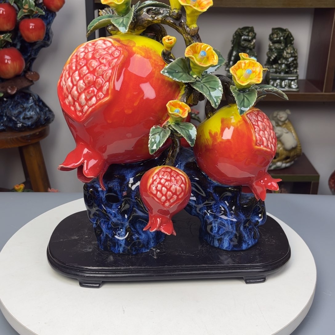 陶瓷1多子多福石榴2634000000000