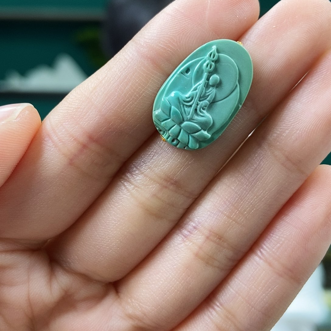 未镶嵌绿松石珠宝奇石