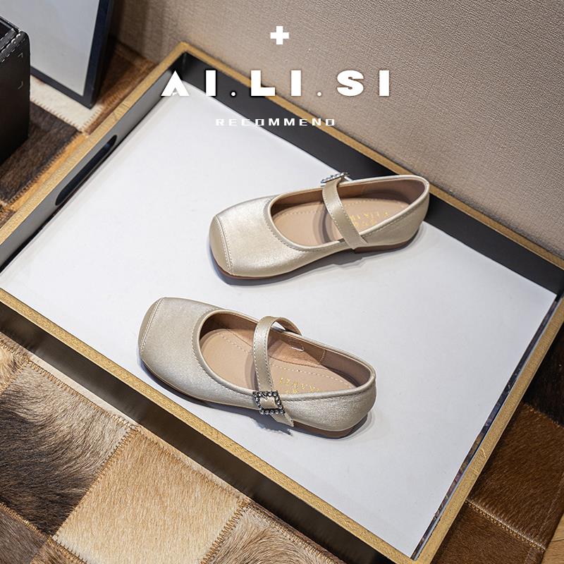 女童公主鞋2025春秋新款韩版宝宝儿童鞋子软底小皮鞋女孩浅口单鞋